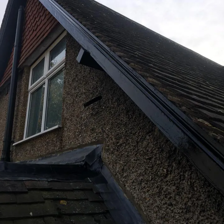 painted soffit