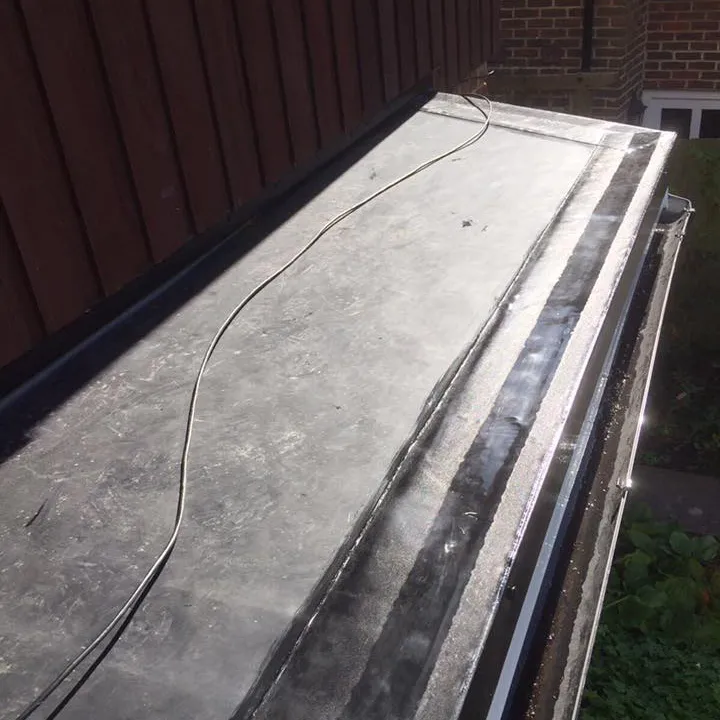 the top of a bay window